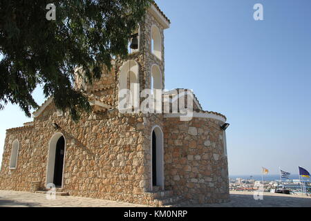 La chiesa del profeta Elia in protaras Foto Stock