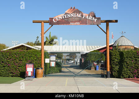 Costa Mesa, CA - dicembre 1, 2017: centenario agriturismo a oc fiera e centro eventi. creato per educare i giovani a proposito di agricoltura e la sua importanza per la nostra da Foto Stock