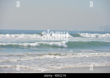 Huntington Beach in California Foto Stock