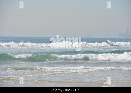 Huntington Beach in California Foto Stock