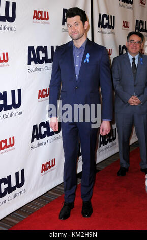 Beverly Hills, Stati Uniti d'America. 03 Dic, 2017. BEVERLY HILLS, CA - 03 dicembre: comico/attore attore Billy Eichner assiste ACLU SoCal ospita annuali Bill of Rights cena presso il Beverly Wilshire Hotel Four Seasons su dicembre 3, 2017 a Beverly Hills, la California. ( Credito: Barry re/Alamy Live News Foto Stock