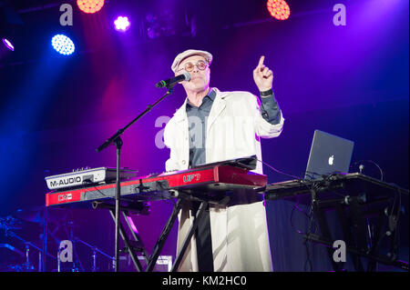 Bognor Regis, Regno Unito. 3 dicembre 2017. Thomas Dolby chiude l'Electric Dreams Festival. Crediti: Ken Harrison/Alamy Live News Foto Stock