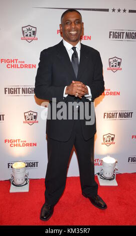 Fight Night - Fight for Children - arrivi con: Gary Clark dove: Washington DC, District of Columbia, Stati Uniti quando: 02 Nov 2017 credito: WENN.com Foto Stock