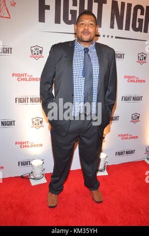 Fight Night - Fight for Children - arrivi con: Omar Miller dove: Washington DC, District of Columbia, Stati Uniti quando: 02 Nov 2017 credito: WENN.com Foto Stock