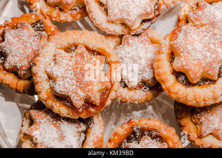 Home cotta pasticci di carne macinata Foto Stock