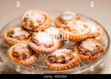 Home cotta pasticci di carne macinata Foto Stock