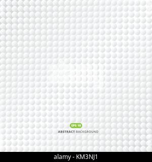 Abstract la striscia di sfondo 3d modello di cerchio gradiente ripetuto di bianco e grigio. Illustrazione Vettoriale Illustrazione Vettoriale