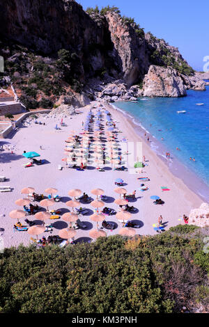 Kyra panagia beach in karpathos Foto Stock