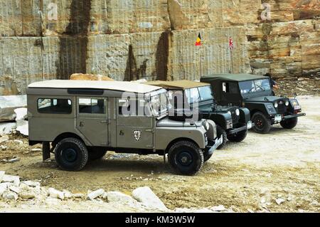 Land Rover Experience in Valpellice Italia, Giu 16 2013 Foto Stock