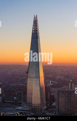 Londra The shard Londra Inghilterra Londra uk gb UE Europa la shard Londra Londra Inghilterra Regno unito Gb eu europe Foto Stock