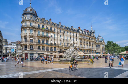 Francia, dipartimento dell'Hérault, Montpellier, Foto Stock