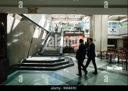 Montreal Quebec, Canada opinioni generali. Centro commerciale sotterraneo. Foto Neville Marriner Foto Stock