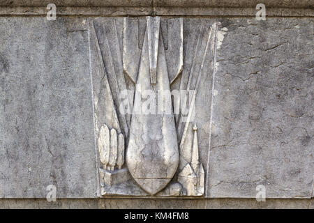 Bomb shelter - Ginevra Foto Stock