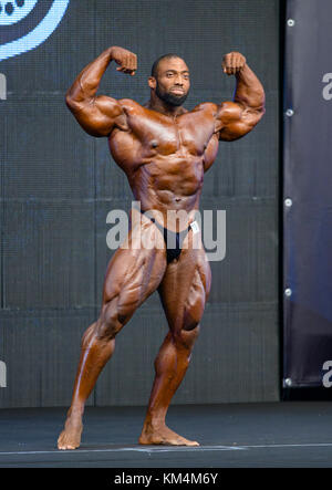 Cedric McMillan, kulturista Foto Stock