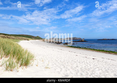 Grande Bay St Martins Isole Scilly, REGNO UNITO Foto Stock