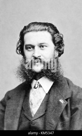 Johann STAUSS II (1825-1899) compositore austriaco Foto Stock