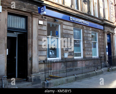 Royal Bank of Scotland, Dunbar Branch, East Lothian, Scozia, Regno Unito Foto Stock