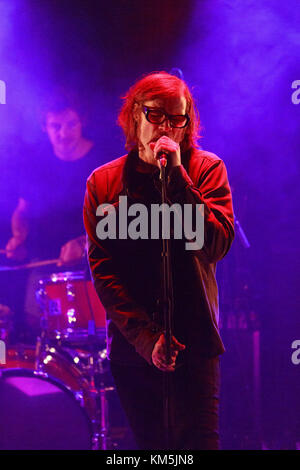 Edimburgo, Scozia il 4 dicembre 2017. Mark Lanegan Band eseguire sul palco del liquido nella camera di Edimburgo. Pak@ Mera/Alamy Live News Foto Stock