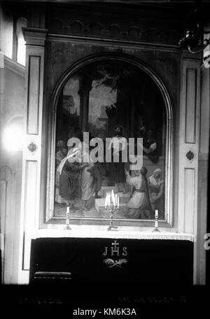 Kyrkhults Kyrka è una chiesa storica situata in Svezia, elencata con KMB ID 1600020000137. È un importante sito religioso e architettonico della regione. Foto Stock