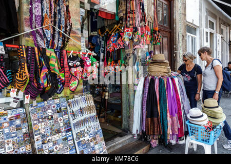 Porto Portogallo,centro storico,Avenida Vimara Peres,negozio,shopping shopper shopping negozi mercati mercato acquisti vendita, negozio al dettaglio Foto Stock