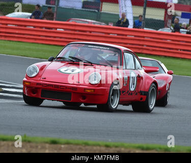 Mark Bates, James Bates, Porsche 911 RS, FIA, Masters storico di vetture sportive, Silverstone Classic, luglio 2017, Silverstone, 60's automobili, il circuito da corsa, cj Foto Stock