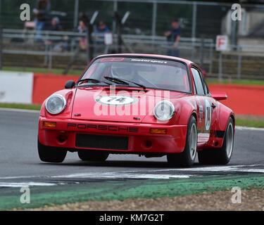 Mark Bates, James Bates, Porsche 911 RS, FIA, Masters storico di vetture sportive, Silverstone Classic, luglio 2017, Silverstone, 60's automobili, il circuito da corsa, cj Foto Stock