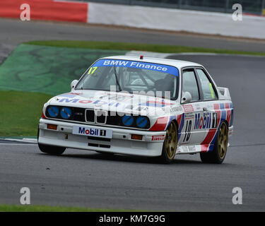 Mark Smith, BMW E30 M3, Super touring car trofeo, Silverstone Classic, luglio 2017, Silverstone, 60's automobili, il circuito da corsa, cjm-fotografia Rac Classic Foto Stock