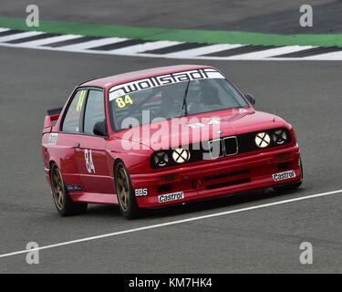 Steve Jones, BMW E30 M3, Super touring car trofeo, Silverstone Classic, luglio 2017, Silverstone, 60's automobili, il circuito da corsa, cjm-fotografia, Classic Ra Foto Stock