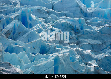 Ghiacciaio Perito Moreno, Parque Nacional Los Glaciares (area del patrimonio mondiale), Patagonia, Argentina, Sud America Foto Stock