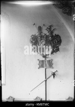 Norrsunda kyrka è una chiesa storica situata in Svezia, nota per il suo significato religioso e architettonico. La chiesa è una parte importante della storia culturale ed ecclesiastica della Svezia. Foto Stock