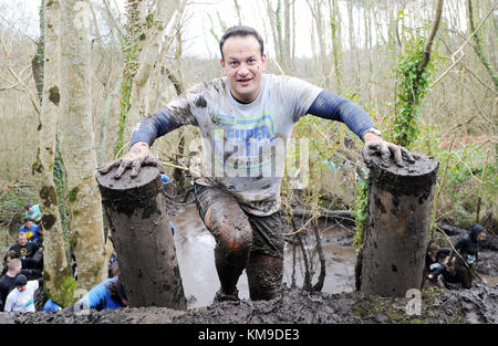 File foto di irlandesi sportivo nuovo primo ministro (Taoiseach), Leo varadkar, che è anche uno dei primi apertamente gay uomini per condurre un paese. Foto Stock