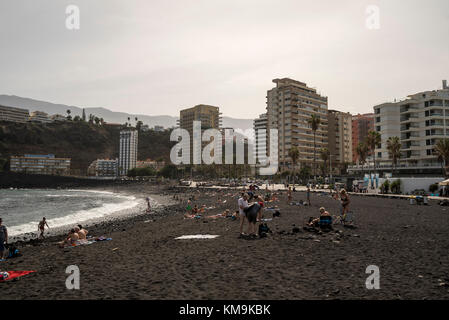 Santa cruz porta, tenerife, lato nord dell'isola, isole canarie, Spagna Foto Stock