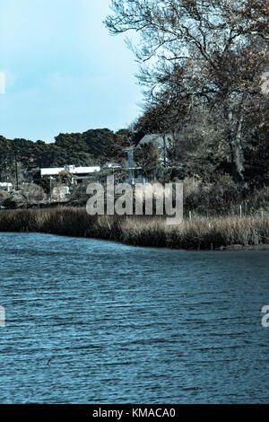 Niente ma acqua NORFOLK (VIRGINIA) Foto Stock