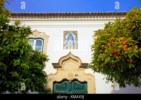 Seminario Vescovile, Faro, Algarve Orientale, Algarve, Portogallo, Europa Foto Stock