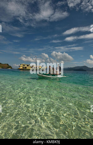 Mv zingari del mare, una indesiderata birmano, crociera nell'arcipelago Mergui, myanmar Foto Stock