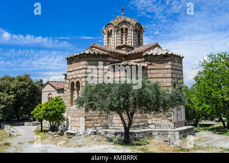 La chiesa dei Santi Apostoli a Atene, Grecia Foto Stock