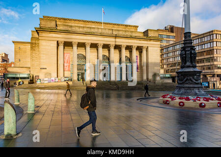 Sheffield city hall, una sala concerti nel cuore della città di Sheffield, south yorkshire, Regno Unito Foto Stock