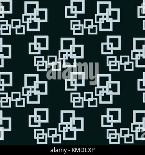 Geometriche hi-tech sfondo senza giunture. Illustrazione Vettoriale