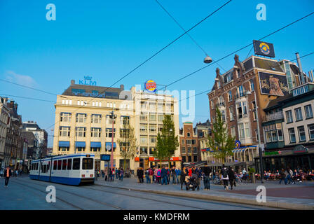 Leidsestraat, Leidseplein, Amsterdam, Paesi Bassi Foto Stock