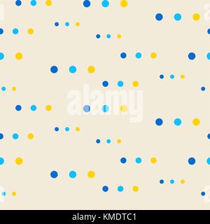 Punti forme di colore blu perfetta configurazione vettore. Illustrazione Vettoriale