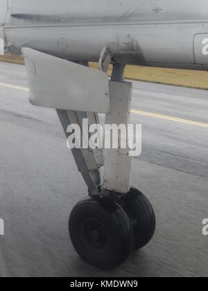 In aereo le gomme da bagnato Foto Stock