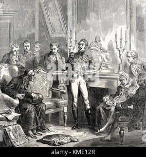I Gesuiti presso la corte di Carlo X Philippe, 1757-1836, re di Francia Foto Stock
