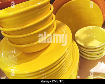 Fiesta Ware al Macy's Flagship Department Store, Herald Square, New York City, Stati Uniti (USA) Foto Stock