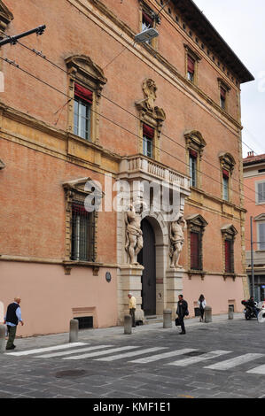 Palazzo Davia Bargellini, strada maggiore, bologna, Italia Foto Stock