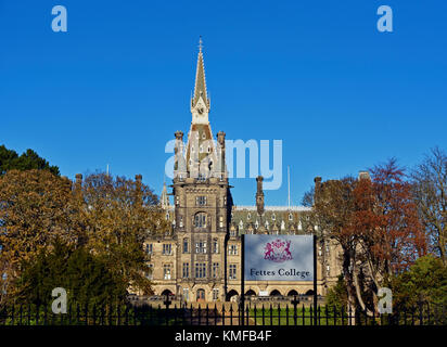 Fettes College, Carrington Road, Edimburgo, Scozia, Regno Unito, Europa. Foto Stock