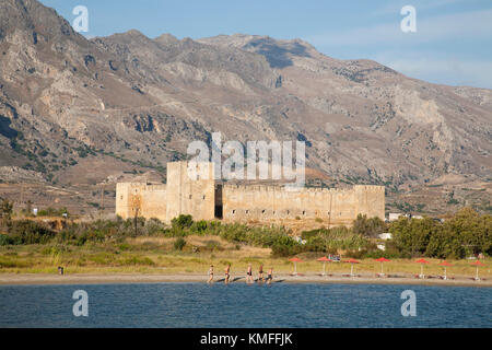 Frangokastello, Creta, Grecia, Europa Foto Stock