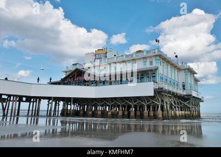 Joe's Crab Shack ristorante sul molo a Daytona Beach, Florida, Stati Uniti d'America. Foto Stock