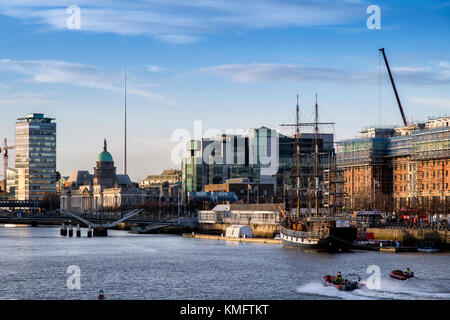 Casa doganale, Dublino, Irlanda Foto Stock