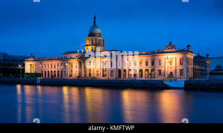 Casa doganale, Dublino, Irlanda Foto Stock