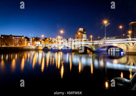 Laganside, Belfast, Irlanda del Nord Foto Stock